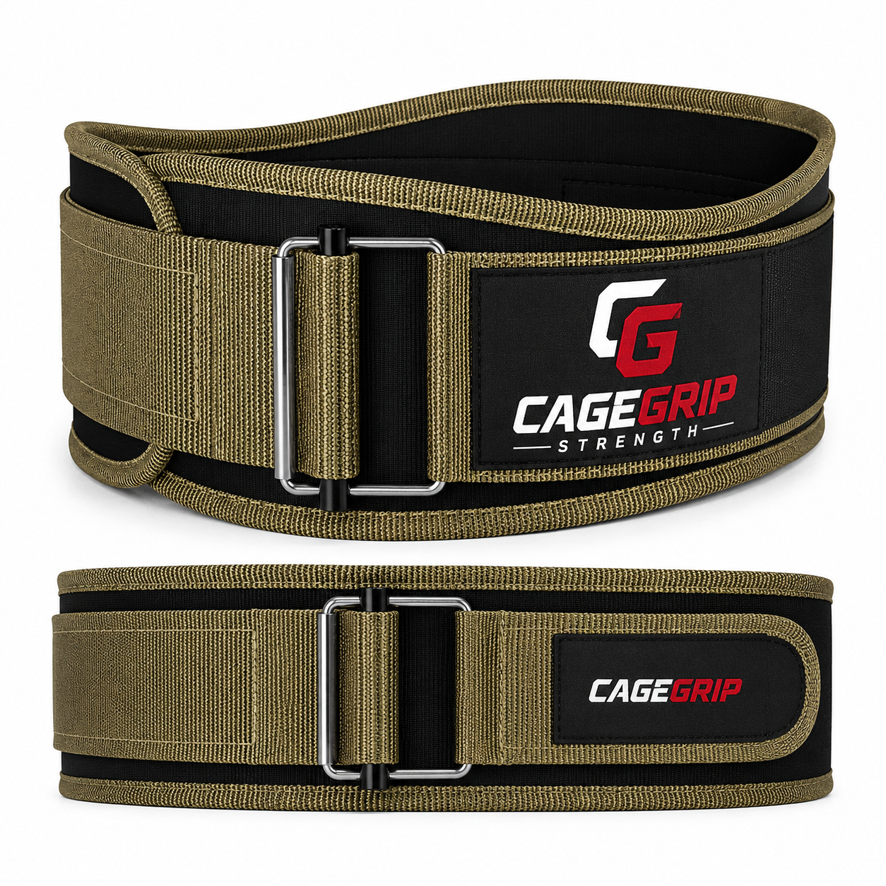 CageGrip 4.5" Performance Nylon Weightlifting Belt