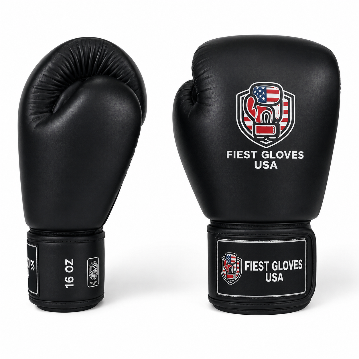 Fiest Gloves USA Championship Muay Thai Gloves – Black