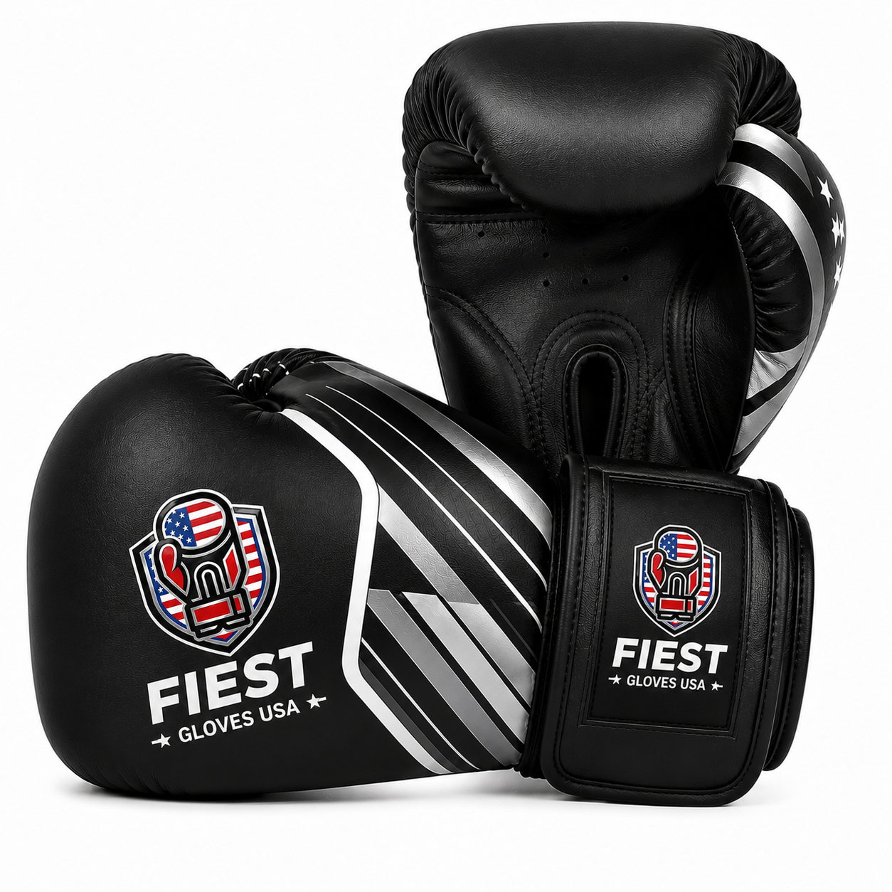Fiest Gloves USA Essential Pro Muay Thai Gloves – Black