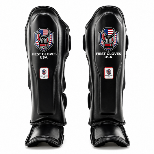 Fiest Gloves USA Elite Matrix Shin Guards – Muay Thai & Kickboxing