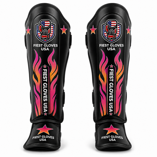 Fiest Gloves USA Inferno Pro Shin Guards – Premium Protection
